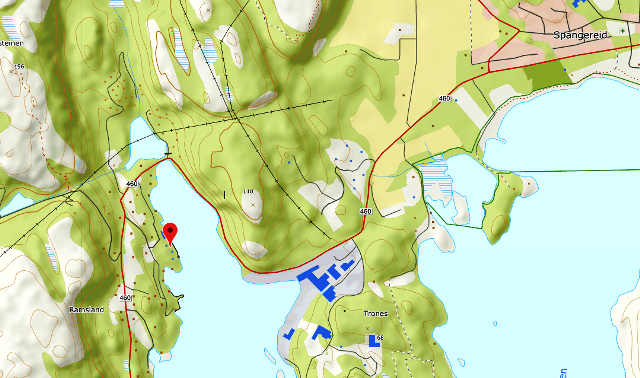 Karte Lindesnes Fjordferien