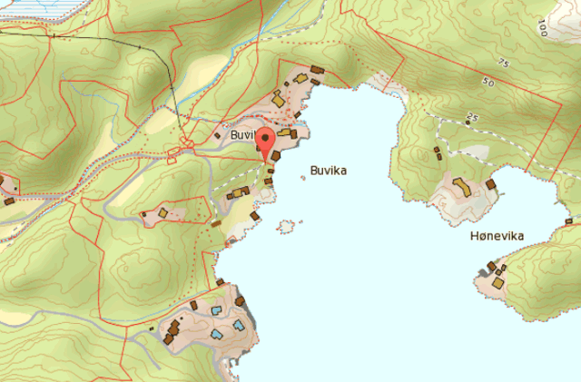 Karte von Lykke Gård