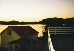 Sonnenuntergang über Andabeløy