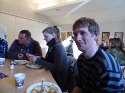 Zufriedene Mienen, danken es ihnen!