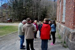 Kurze Ansprache und Erläuterung der Außenanlage