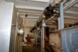 Der Antrieb für die Reinigungsmaschinen