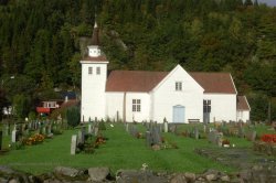 Die Kirche von Austad