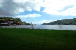 Blick über den Fjord